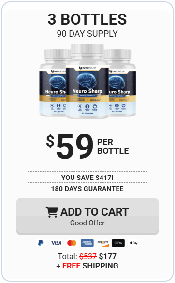 Neurosharp three bottles order
